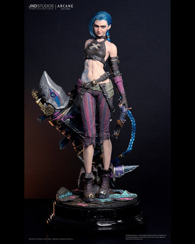 Arcane - Jinx (Dual Portraits) 1/3 Scale Statue