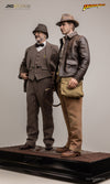 Indiana Jones and Henry Jones (Dual) 1/3 Scale Statue