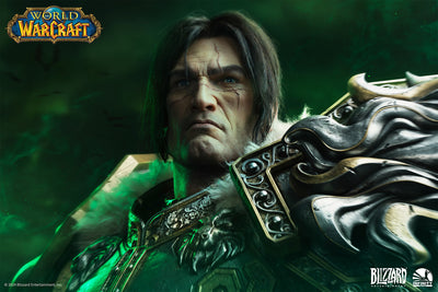 World of Warcraft: Legion - King Varian Wrynn Life-Size Bust