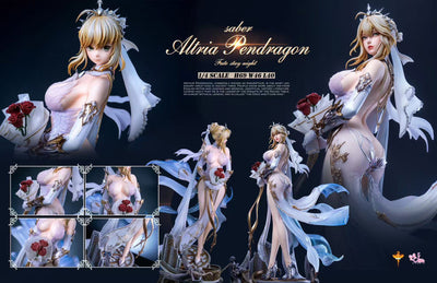 Wedding Saber (EX Ver.) 1/4 Scale Statue by DT Studio