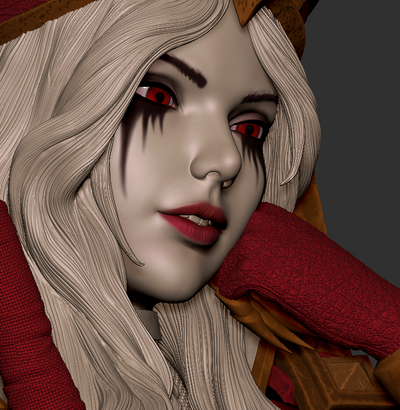 World of Warcraft - Sally Whitemane 1/5 Scale Statue by Mayflies Studio