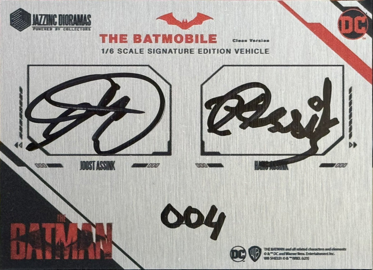 The Batman (2022) - Batmobile (Clean Version) 1/6 Scale Model - Spec ...