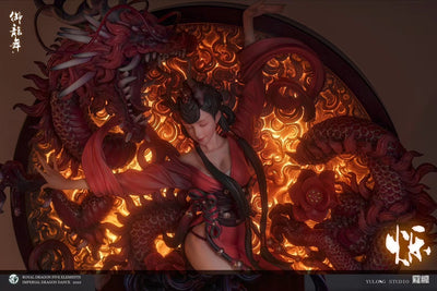 Imperial Dragon Dance Statue