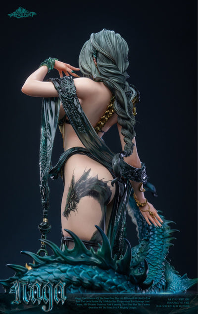 AmerFort Elf Series - Naga 1/4 Scale Statue