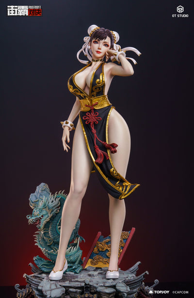 Chun-Li (Black Version) 1/3 Scale Statue
