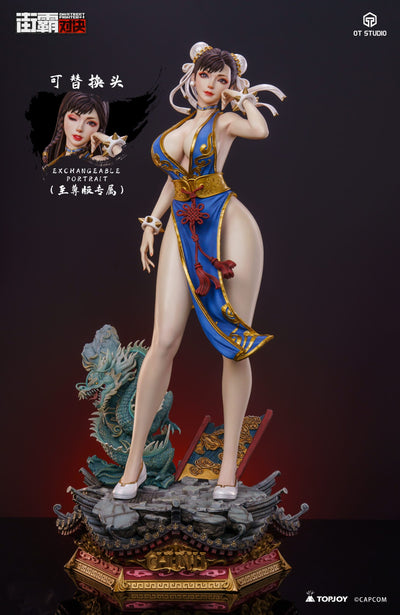 Chun-Li (Blue Version) 1/3 Scale Statue