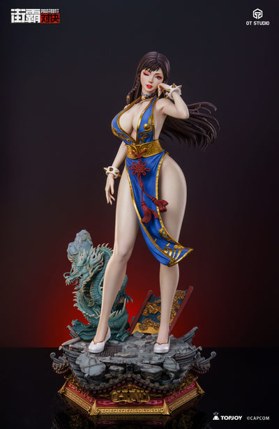 Chun-Li (Blue Version) 1/3 Scale Statue