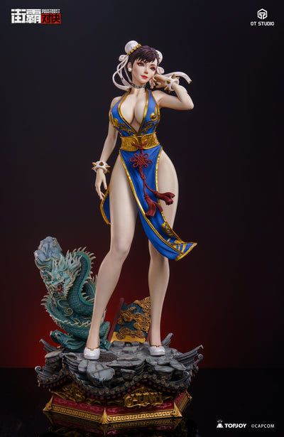 Chun-Li (Blue Version) 1/3 Scale Statue