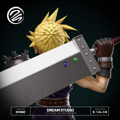Final Fantasy VII - Cloud 1/6 Scale Statue by Dream Studio
