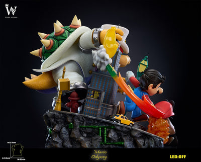 Mario Odyssey Statue by Wake Studio