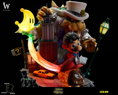 Mario Odyssey Statue by Wake Studio