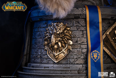 World of Warcraft: Legion - King Varian Wrynn Life-Size Bust