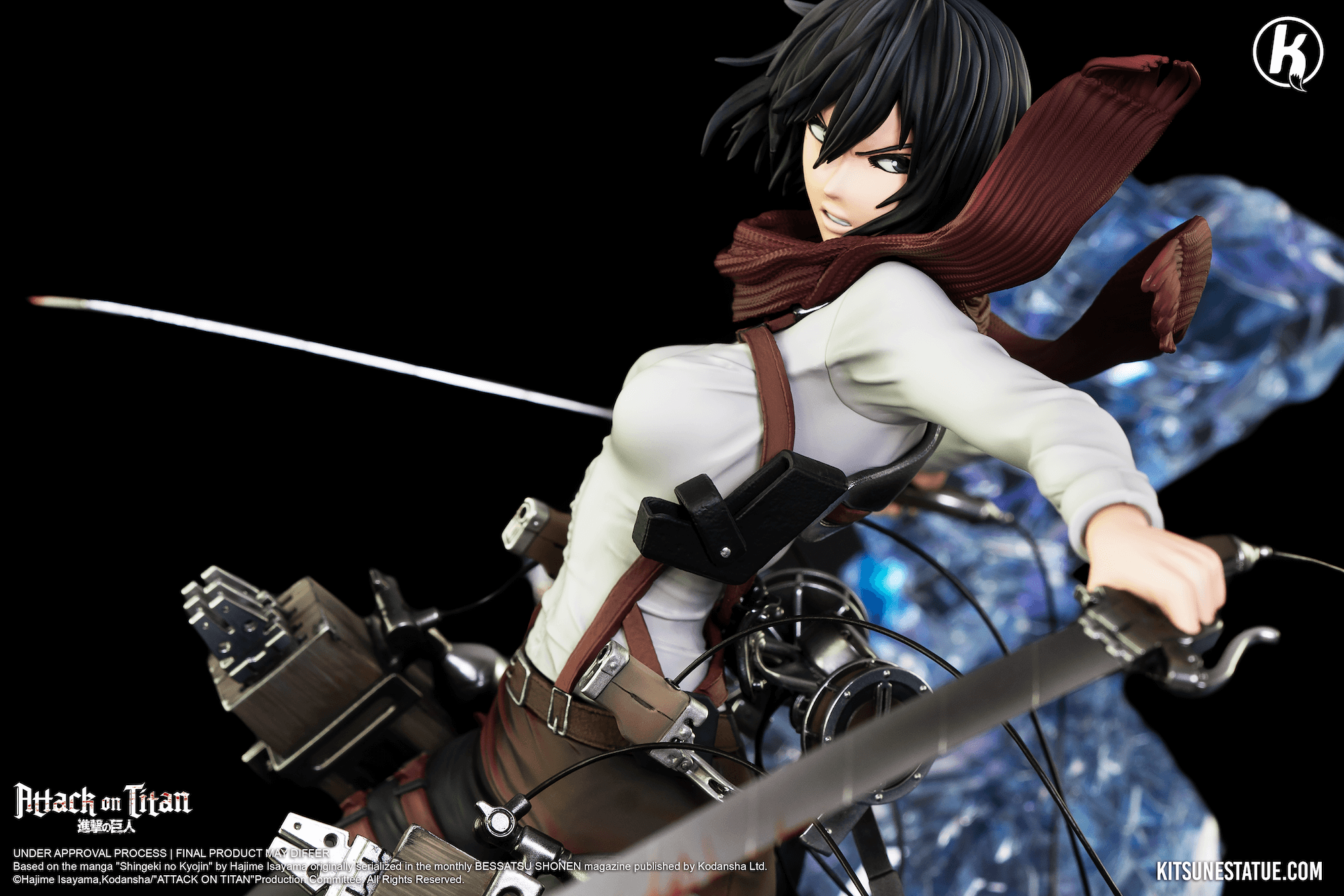 Attack on Titan - Mikasa Ackerman 1/6 Scale Statue - Spec Fiction Shop Attack on Titan - Mikasa Ackerman 1/6 Scale Statue - Spec Fiction Shop