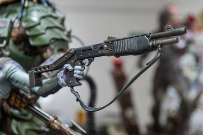 Aliens vs. Predator - Machiko & Broken Tusk Predator 1/4 Scale Statue