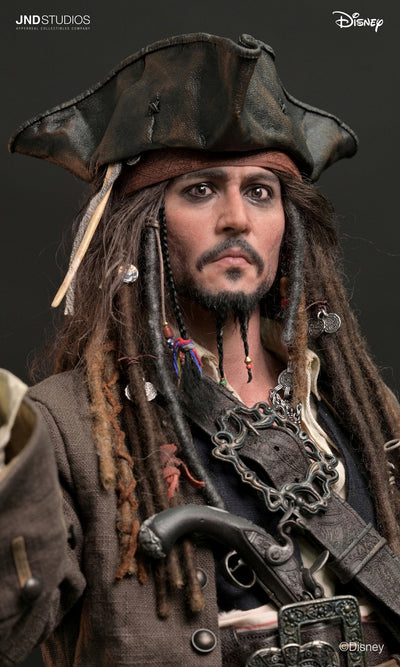 Pirates of the Caribbean - Jack Sparrow & Davy Jones 1/3 Scale Statue Set