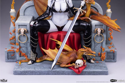 Lady Death On Throne 1/4 Scale Statue