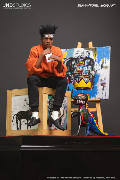 Jean-Michel Basquiat 1/3 Scale Statue