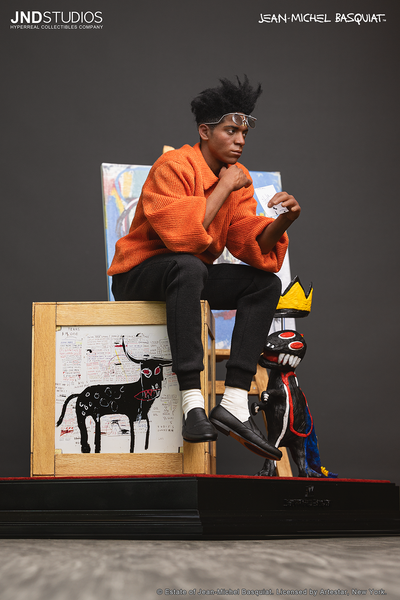 Jean-Michel Basquiat 1/3 Scale Statue