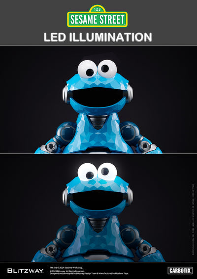 Sesame Street - Big Bird, Cookie Monster & Elmo Deluxe CARBOTIX Figures
