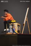 Jean-Michel Basquiat 1/3 Scale Statue