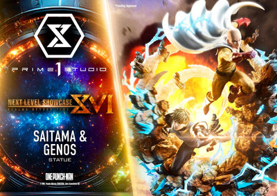 One Punch Man - Saitama & Genos 1/4 Scale Statue