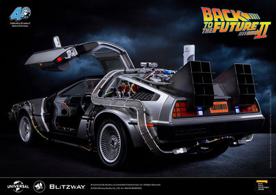 Back to the Future 2 - Time Machine (Bonus Version) 1/6 Scale Model Vehicle