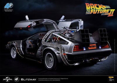 Back to the Future 2 - Time Machine (Bonus Version) 1/6 Scale Model Vehicle