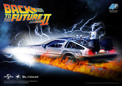 Back to the Future 2 - Time Machine (Bonus Version) 1/6 Scale Model Vehicle