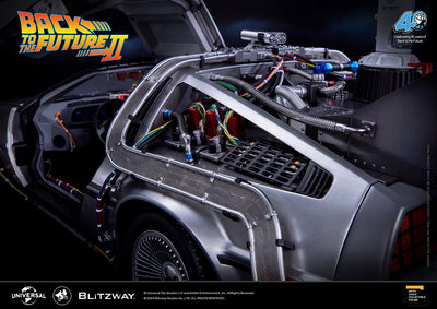 Back to the Future 2 - Time Machine (Bonus Version) 1/6 Scale Model Vehicle