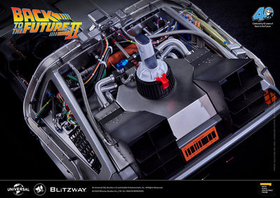 Back to the Future 2 - Time Machine (Bonus Version) 1/6 Scale Model Vehicle