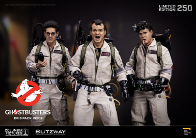 Ghostbusters Dr. 3-Pack (ver. 2) 1/6 Scale Figure Set