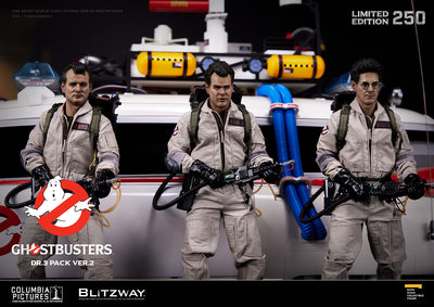 Ghostbusters Dr. 3-Pack (ver. 2) 1/6 Scale Figure Set
