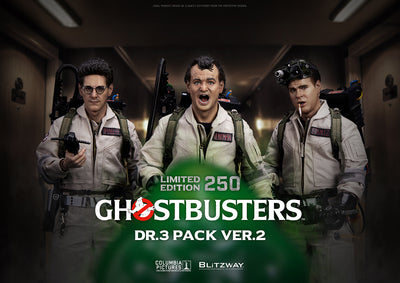Ghostbusters Dr. 3-Pack (ver. 2) 1/6 Scale Figure Set