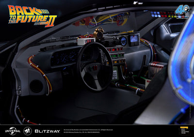 Back to the Future 2 - Time Machine (Bonus Version) 1/6 Scale Model Vehicle