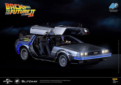 Back to the Future 2 - Time Machine (Bonus Version) 1/6 Scale Model Vehicle
