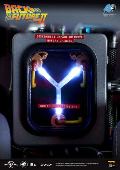 Back to the Future 2 - Time Machine (Bonus Version) 1/6 Scale Model Vehicle