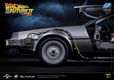 Back to the Future 2 - Time Machine (Bonus Version) 1/6 Scale Model Vehicle