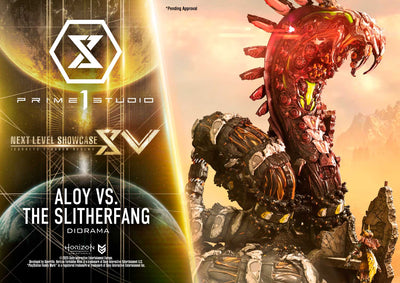 Horizon Forbidden West - Aloy vs. the Slitherfang Diorama