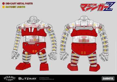 Mazinger Z - Boss Borot (Re-Issue) Carbotix Figure