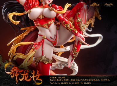 AmerFort Dark Dynasty Series - Dragon Dance 1/4 Scale Statue
