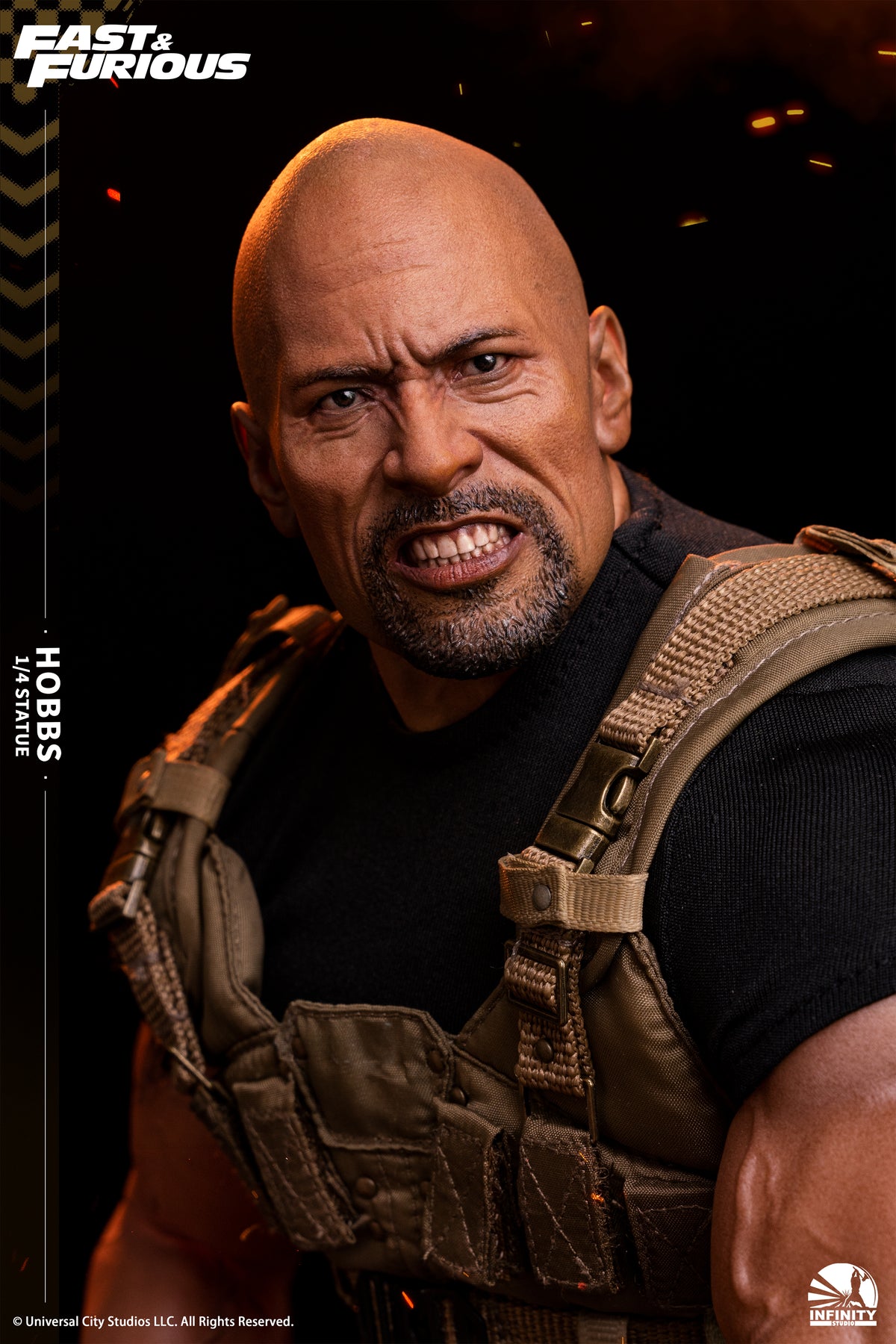 Fast and Furious 7 Hobbs 1/4 Scale Statue Spec Fiction Shop