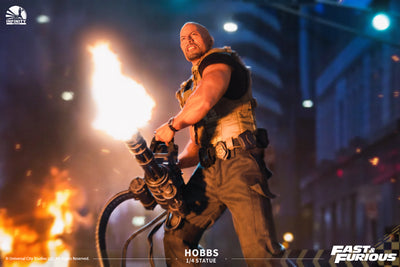 Fast and Furious 7 - Hobbs 1/4 Scale Statue