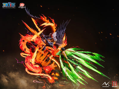 One Piece - Zoro vs. King (Illuminated) Statue