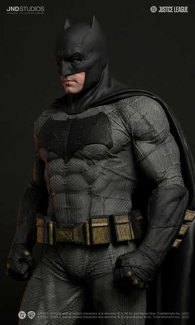 Justice League (2017) - Batman & Bruce Wayne 1/3 Scale Statue Set