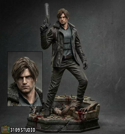 Resident Evil 4 - Leon Kennedy EX 1/4 Scale Statue