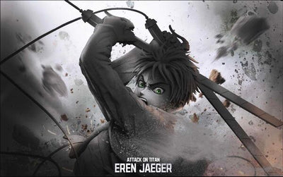 Attack on Titan - Eren vs. Colossal Titan 1/6 Scale Statue