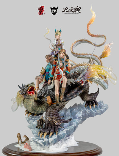 The Balance of the Nine Skies - The Beast of the North Dragon Turtle Statue