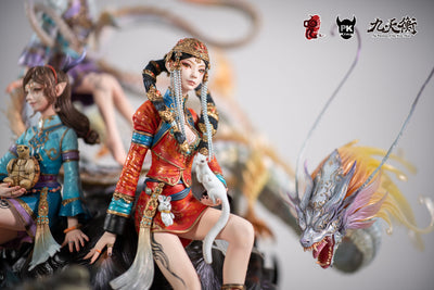 The Balance of the Nine Skies - The Beast of the North Dragon Turtle Statue
