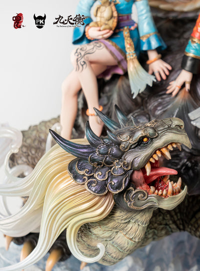 The Balance of the Nine Skies - The Beast of the North Dragon Turtle Statue