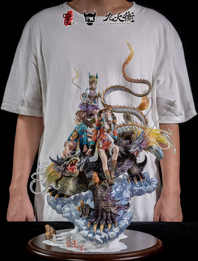 The Balance of the Nine Skies - The Beast of the North Dragon Turtle Statue